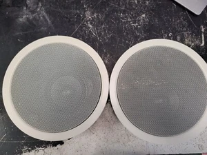 READ Parts/Repair Jamo U80 Ceiling Speaker Pair 50W Power White 8 OHM - Picture 1 of 5