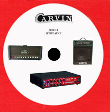 Carvin Reparatur Service Schaltpläne auf 1 DVD im PDF Format