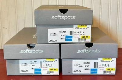 Softspots Jocelyn 8,5 узкие женские туфли на шнуровке новый в коробке - Изображение 1 из 4