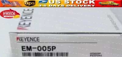 Keyence EM-005P Main Unit Shielded M5 PNP Proximity Sensors US Free TAX - Image 1 of 4