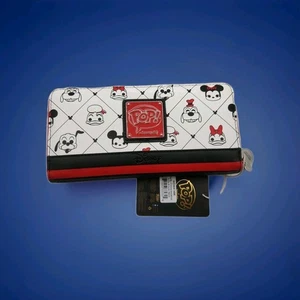 Disney Loungefly Sensational 6 Funko Pop Mickey Donald Goofy Zip-Around Wallet - Bild 1 von 4