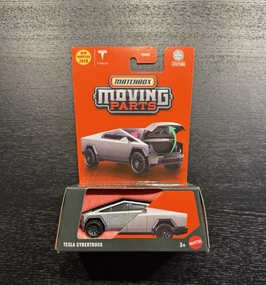 Camioneta Tesla Cybertruck Matchbox 2025 serie de piezas móviles Foto 1 de 4