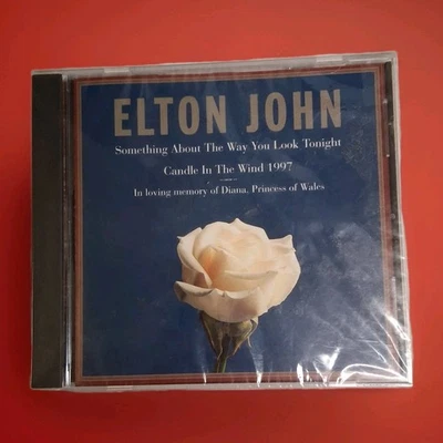 Elton John Something About The Way You Look Tonight Candle In The Wind 1997 NEW - Image 1 of 2