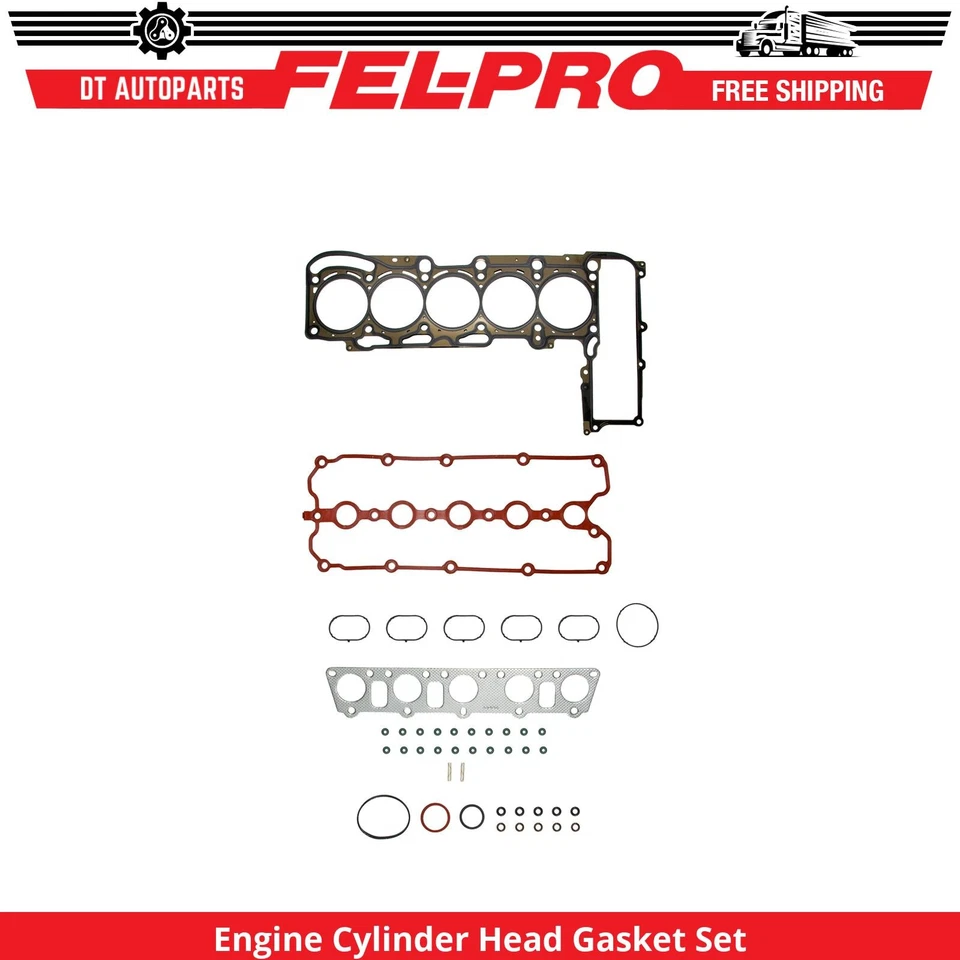 Juego de juntas de culata de motor Fel-Pro para Volkswagen Golf 2010-2014 2,5 L L5 Foto 1 de 1