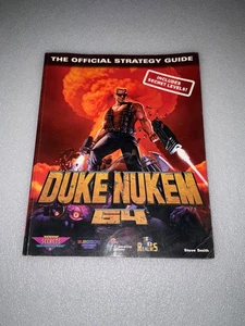 Duke Nukem 64: The Official Strategy Guide Secrets of the Game good used rare - Foto 1 di 23