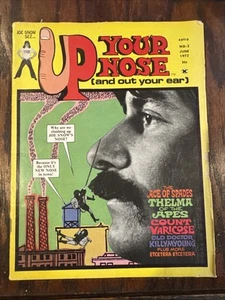 UP YOUR NOSE and out your ear #2 1972 Klevart Enterprises Mike Esposito Rare - Picture 1 of 7