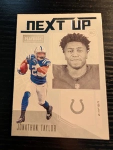 2020 Panini Playbook Next Up Jonathan Taylor (RC) Colts Rookie Card #NU-17 - Bild 1 von 1