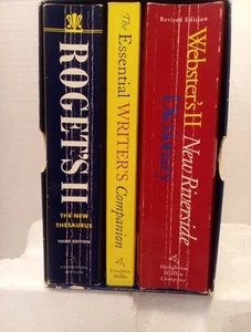 The Essential Reference Set With Webster's II New Riverside Dictionary Free Ship - Imagen 1 de 11
