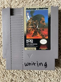Nobunaga's Ambition -Nintendo Entertainment System(NES, 1989) Cartridge, Tested!