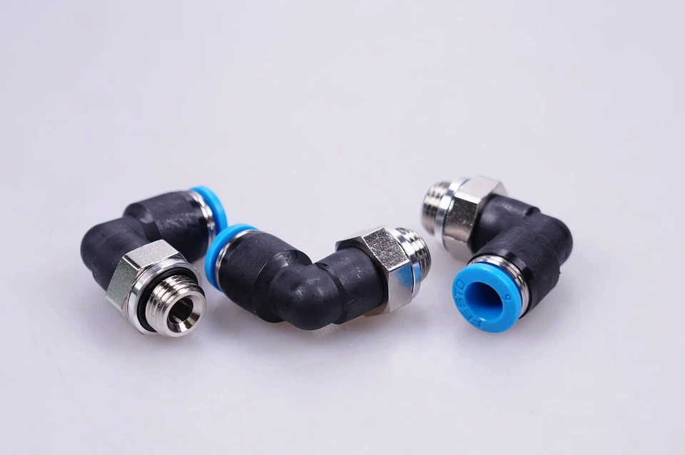 1 Pezzo FESTO QSL-G1/8-6 186117 L-Connessione A Vite