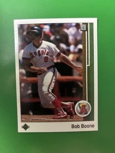 1989 Upper Deck Bob Boone California Angels #119 - Picture 1 of 2