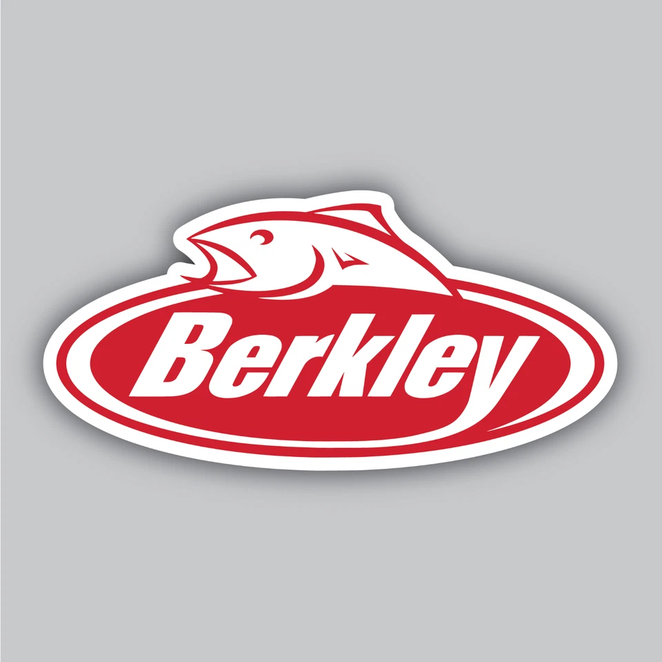 Berkley Vinyl Sticker/Decal -Fishing -Rod -Casting Reel -Lures -Tackle -Line - Image 1 of 2