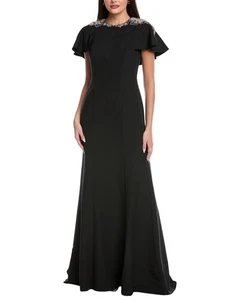 Vestido para mujer René Ruiz manga capelet columna - Imagen 1 de 5