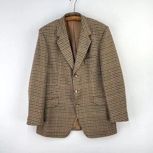 Magee Huntsman Tweed Jacket Mens 40R Brown Wool Reid & Taylor Hacking Blazer - Picture 1 of 16