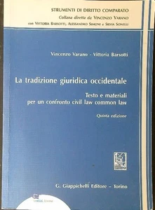 DIE WESTLICHE RECHTSTRADITION VARANO V. - BARSOTTI V. JAPANICHELLI 2014 \ - Bild 1 von 1