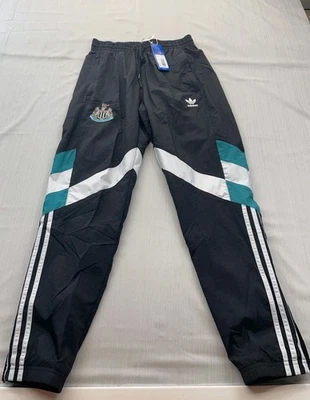 New Adidas Originals Newcastle United Track Pants Windbreaker Mens Sz Small - Image 1 of 4