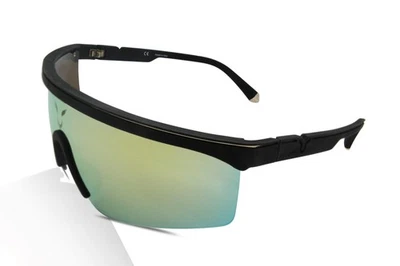 Gafas de sol Police para hombre Lewis Hamilton SPLA28 Lewis 07 6AAG negro/dorado espejo Foto 1 de 4