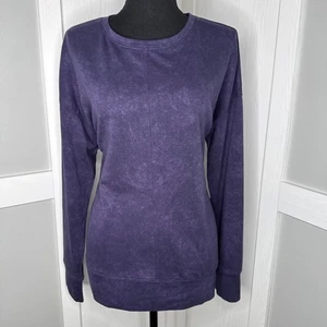 32 Grad kuscheliges Fleece Sweatshirt lila Pullover | Größe M Medium Damen - Bild 1 von 6