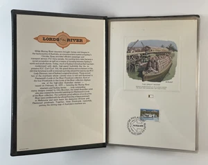 1979 Fleetwood Briefmarkenmappe ~ Australien ~ Lords of the River - Bild 1 von 7
