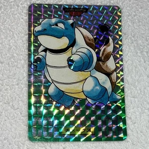 [MP] Blastoise #009 Carddass Holo Prism Green Ver. Pokemon  Japanese - Picture 1 of 2
