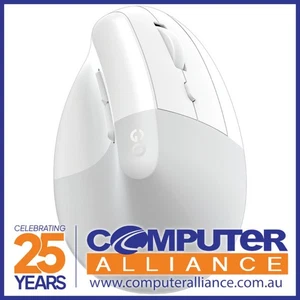 Fantech GO Comfy W195R Vertical Ergonomic Rechargeable Wireless Mouse White - Picture 1 of 1