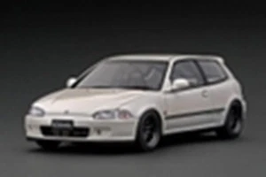 Modelo De Ignición IG3684 1/18 Honda CIVIC EG6 Coche De Resina Blanco - Imagen 1 de 6
