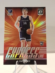 2024-25 Panini Donruss Optic Zach Edey Holo Silver Prizm Express Lane (RC) #10 - Picture 1 of 2