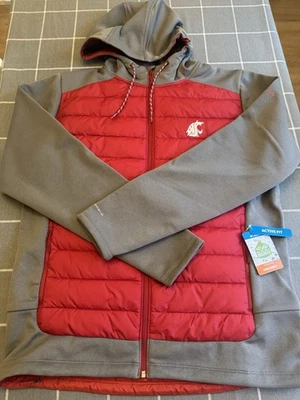 Columbia Washington State Cougars CLG Out-Shield Hybrid Hoodie Full-Zip Men’s L - Image 1 of 4