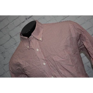 Brooks Brothers Oberhemd Regent Herren Größe XL rot gestreift Baumwolle  - Bild 1 von 6
