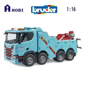 Bruder 1:16 Scania Super 560R Heavy Haulage Tow Truck With Light & Sound Model - Bild 1 von 2