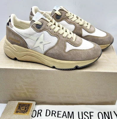 Golden Goose Running Sole Women's White/Grey/Rock Sneakers EU37 US7 - Image 1 of 4