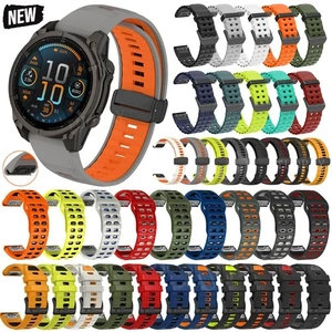 Correa de silicona Quickfit para Garmin Instinct 3 45 mm 50 mm descenso G2 Tactix 8 - Imagen 1 de 218