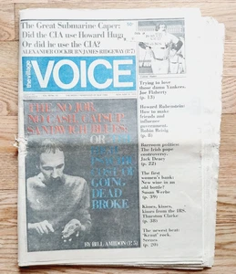 Village Voice Mar 31 1975 No 13 - RARE Cooper Hendrix Rocky Horror Eagles Ads - Picture 1 of 17