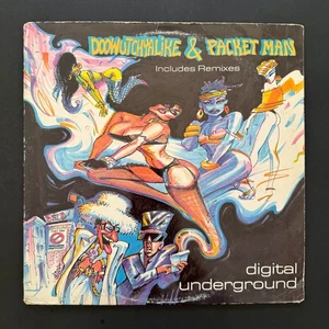 DIGITAL UNDERGROUND Doowutchyalike Packet Man Single Vinyl Record Album VG+ Rap - Picture 1 of 2