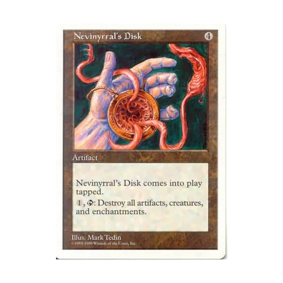 WOTC MtG Anthologies Nevinyrral's Disk (R) EX - Image 1 of 1