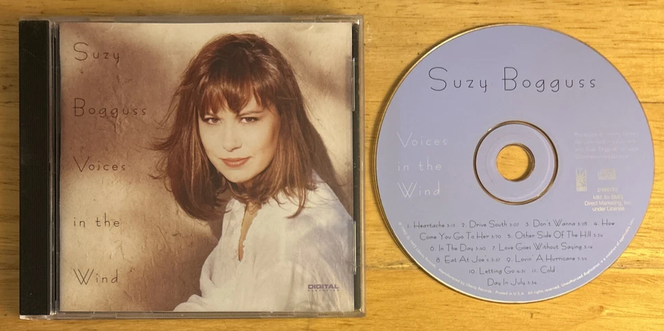 Suzy Bogguss Voices In The Wind Country Music CD D100178  (Liberty 1992 Used) - Image 1 of 4