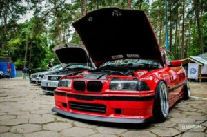 BMW 3 Series M3 E36 Frontlip Fatlip Spoiler Splitter Aile - Imagen 1 de 8