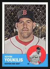 KEVIN YOUKILIS - 2012 Topps Heritage MLB #232  Boston Red Sox