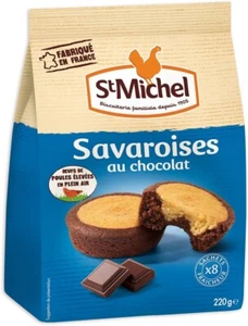 St Michel Savaroises au bon chocolat x8 im Einzelbeutel 1 Packung à 220g - Bild 1 von 2