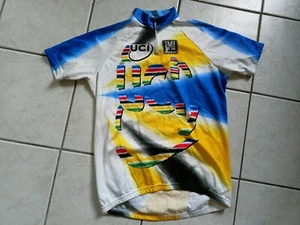MAILLOT CYCLISTE VELO SMS SANTINI UCI INTERNATIONAL TAILLE XL/5 TBE - Imagen 1 de 3