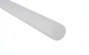 Pom Rond Barre Ø 100 MM Noir Blanc Barre Ronde Plastique les Pièces Rondes - Afbeelding 1 van 5