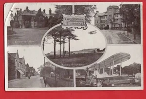 HAMPSHIRE. FARNBOROUGH MULTI VIEW inc ARMY AIRCRAFT FACTORY + AEROPLANE 1917 - Foto 1 di 1