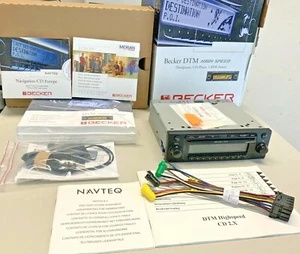 DTM High Speed Becker BE 7913 Autoradio CD in OVP + Zubehör GPS Antenne etc. NEU - Bild 1 von 4