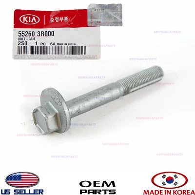 Brazo de control inferior OEM perno de ajuste genuino Hyundai Kia 2011-20 *Ver compatibilidad Foto 1 de 4