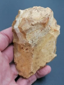 Paleolítico Superior Francia Raro Hermoso Raspador de Extremos Auriñaciense en sílex - Imagen 1 de 15
