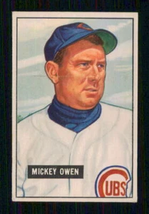 1951 BOWMAN # 174 MICKEY OWEN 18309 - Picture 1 of 2