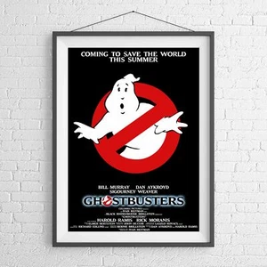 GHOSTBUSTERS CULT ORIGINAL CLASSIC MOVIE POSTER PICTURE PRINT Size A5 to A0 *NEW - Picture 1 of 14