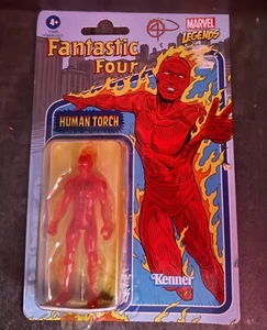 Figura de acción Kenner Human Torch Fantastic Four Marvel Legends Hasbro 2021 - Imagen 1 de 1