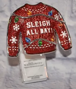 BATH & BODY WORKS HOME WALLFLOWERS SWEATER SLEIGH ALL DAY! FRAGRANCE PLUG NEW - Picture 1 of 7