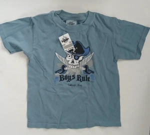 Cabbage Key Florida Boys XS Tshirt - NEW Shirt Boys Rule Pirate - Picture 1 of 6